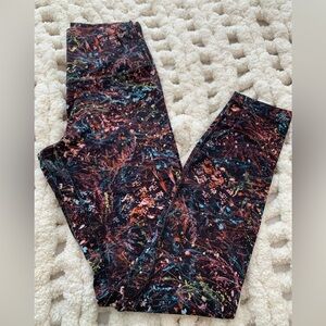 Lululemon Align 25” - Black Multicolor Size 4